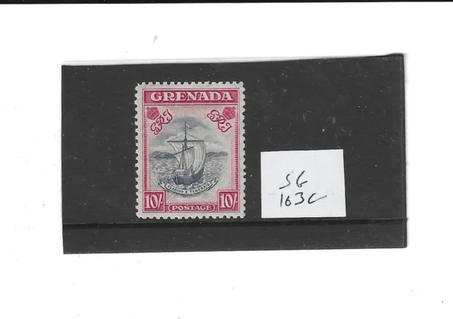 Grenada KGVI 1938-1950 10s (1943 Printing-12 Perf) SG163c LMM [GK]