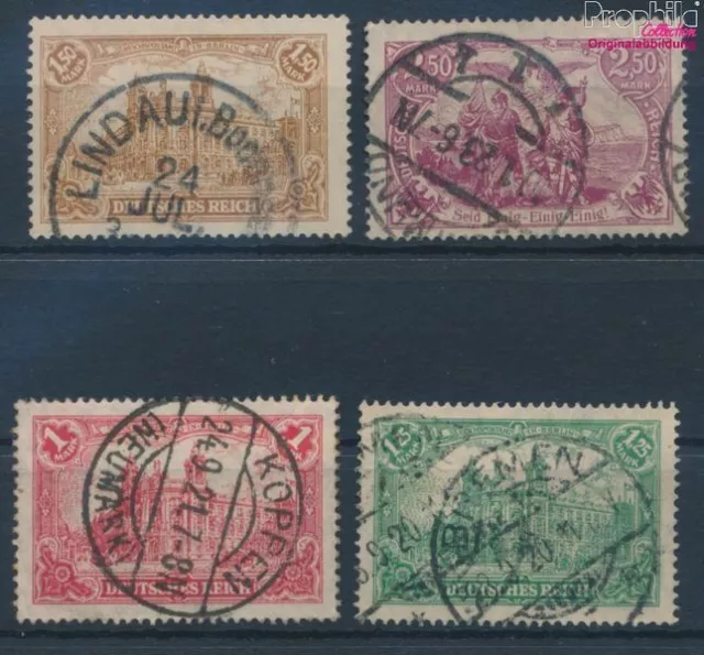 Briefmarken Deutsches Reich 1920 Mi A113-115 gestempelt (10342636