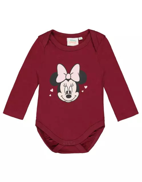 Calza a maniche lunghe Disney baby Minnie mouse bambina taglia 56, 62, 68, 74