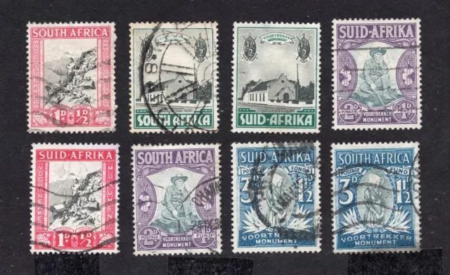 South Africa 1933 set of stamps Mi#67-74 used CV=9.6$