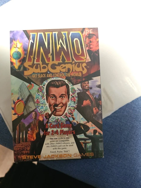 ■（未開封新品）INWO Sub Genius（スティーブジャクソンゲームズ） Steve Jackson Games Illuminati INWO SubGenius New World
