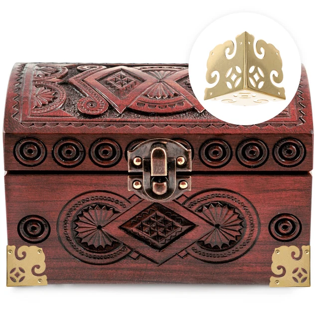 2 ensembles Boîte Coin Bijoux Boîte Jambe Boîte Jambes