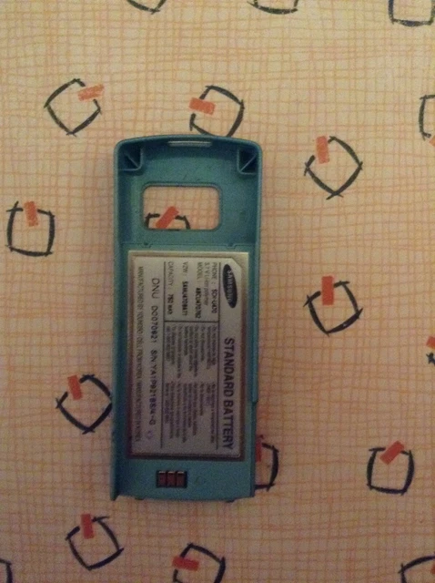 Samsung Verizon Juke Teal Battery GREAT Condition, Light Scuff Samsung Verizon Juke Teal Battery GREAT Condition, Light Scuff