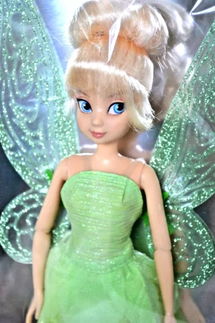 Disney Store Tinkerbell Flutter Wing Fairy Dolls Silvermist Vidia Fawn Rosetta