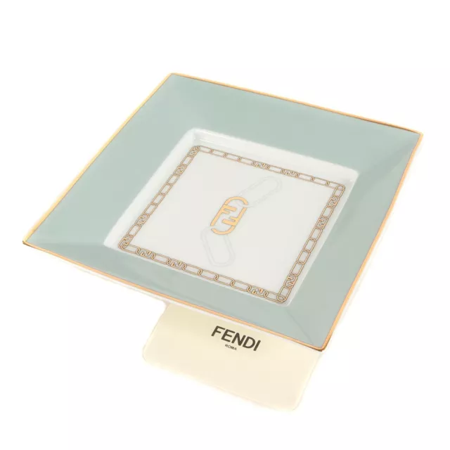 FENDI O'Lock Square Multi Tray 17.8cm