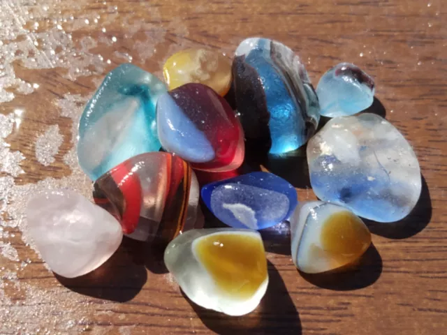 Stunning Multi Color Genuine Surf Tumbled Pieces Sea Glass JQ Perfect Quality
