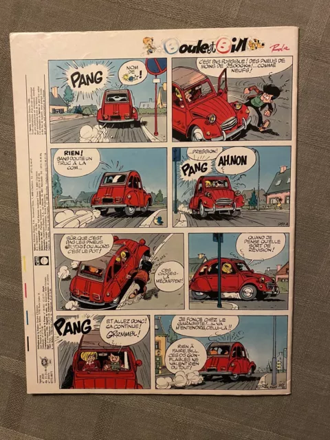 Hebdo Le Journal De Spirou N°2535 Couverture Franquin 1986 Très Bon État 2