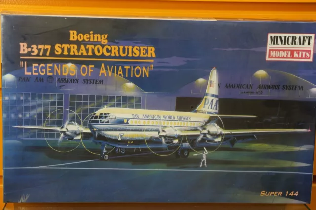 Minicraft 1/144   14445  Boeing B377 Stratocruiser Pan American