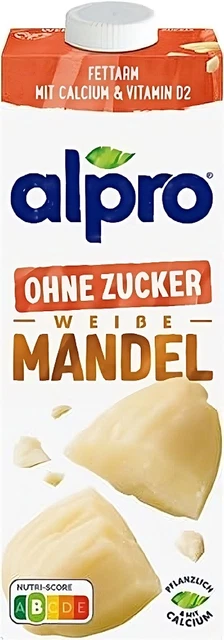 Alpro senza zucchero bevanda alle mandorle 100% bevanda vegetale 8x 1 litro NUOVO MHD 1/24