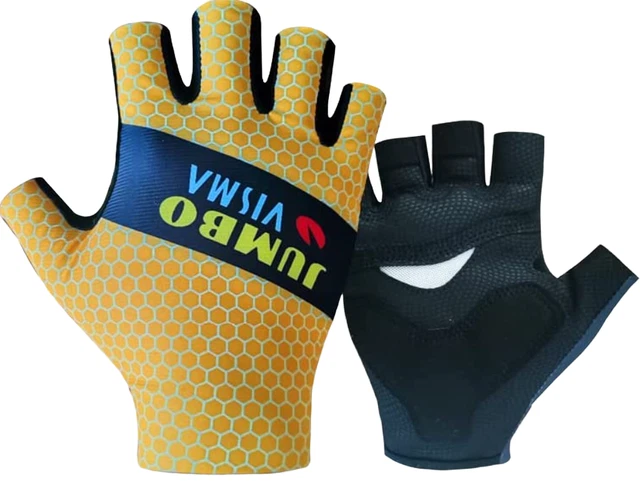 Guanti Corse Ciclismo Bicicletta Moto Estivi Leggeri Imbottiti Leggeri MTB Bici