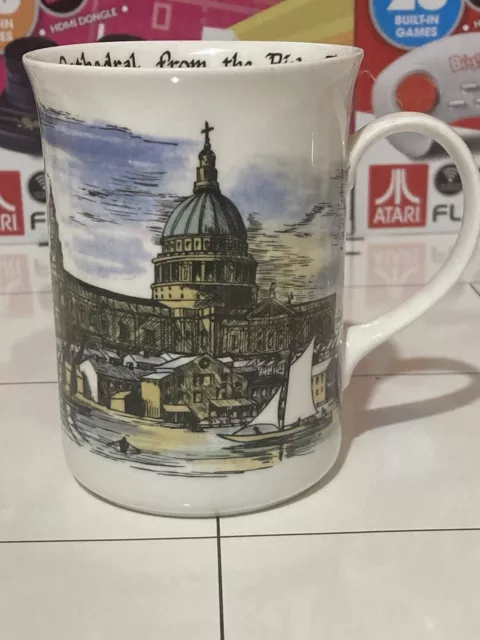 Scenes of Old London Carol Watson Queen's Fine Bone China St. Pauls Cathedral