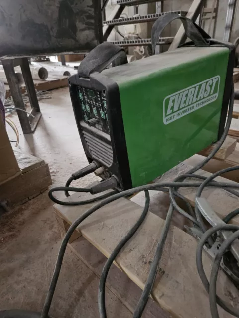 PowerArc 161STH SMAW GTAW Stick 160Amp DC HIGH FREQ TIG Welder Digital Everlast