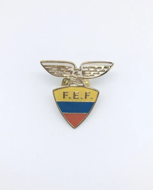 Ecuador National Team Football Soccer Crest Enamel Pin Badge