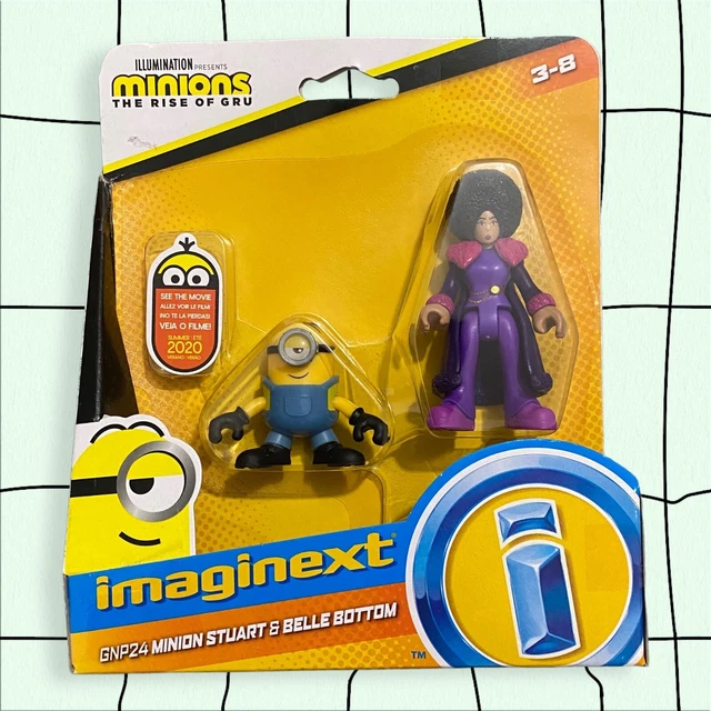IMAGINEXT MINIONS THE Rise of Gru Stuart & Belle Bottom New
