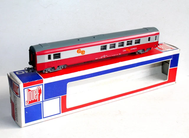 Rame UIC Jouef HO - 4 Voitures Grill Express SNCF 5482 4692 4694, Boîte