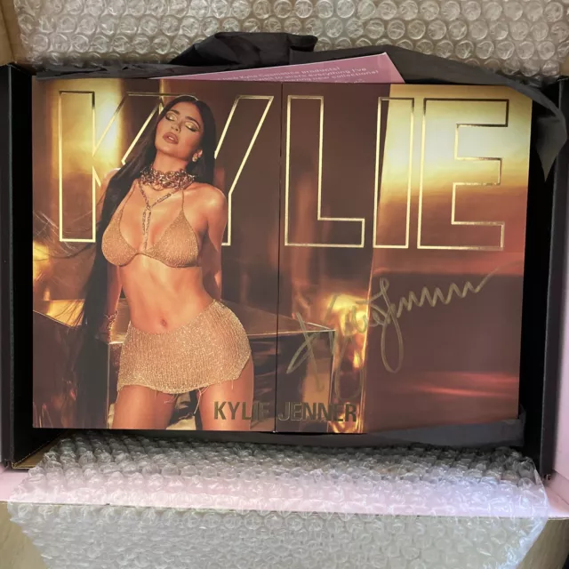 Kylie Cosmetics 24K Birthday Collection Signed PR Box