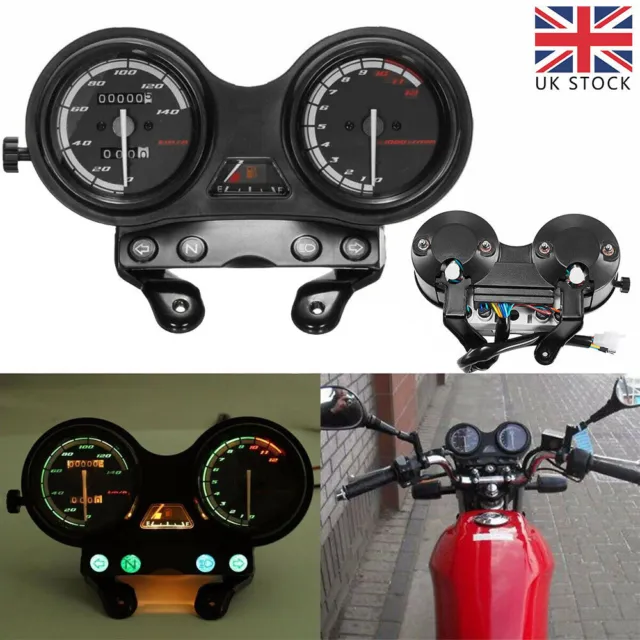 For YAMAHA YBR 125 Speedo Gauge Speedometer Set Clock Tachometer Sp