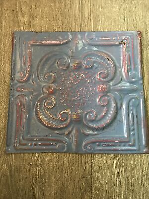 Vintage Ceiling Tin for crafts ptach work home decor 12x12