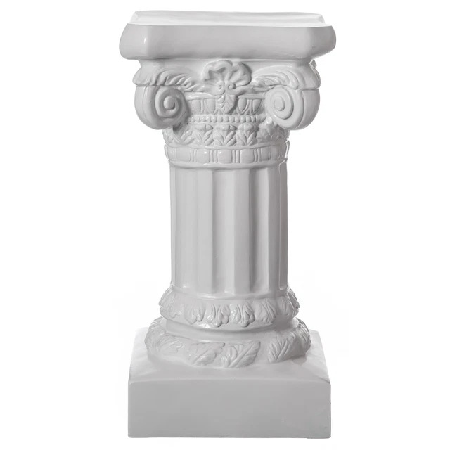 Fiberglass White Plinth Roman Style Column Ionic Pedestal Vase Stand for Wedding
