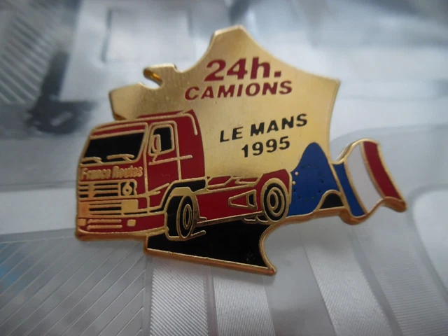 Vieux Pin's Enamel MERCEDES SAUBER EGF – Endurance & 24h Du Mans – Super état !