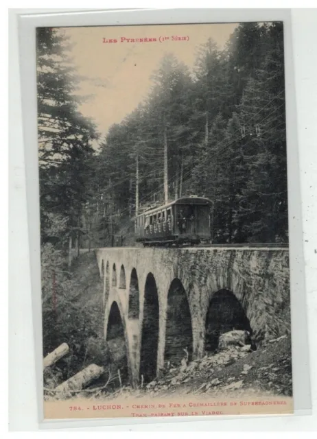 31 Luchon Chemin Iron With Cog Of Superbagnères Tramway