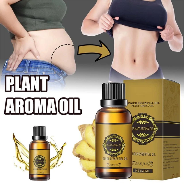 Ginger Slimming Oil: Anti-Cellulite Massage for Beach Body Ready Skin - 30ML