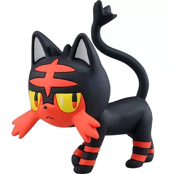 Takara Tomy Pokemon MC MONCOLLE-EX 10 Mini Pocket Monster Figure Litten Nyaby