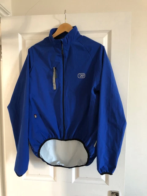 Men's Cycle Clothing Cycling Jacket Windbreaker Blue size L
