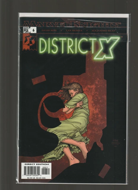 District X #6 Marvel Knights Comics 2004 Bishop X-Men Mr. M