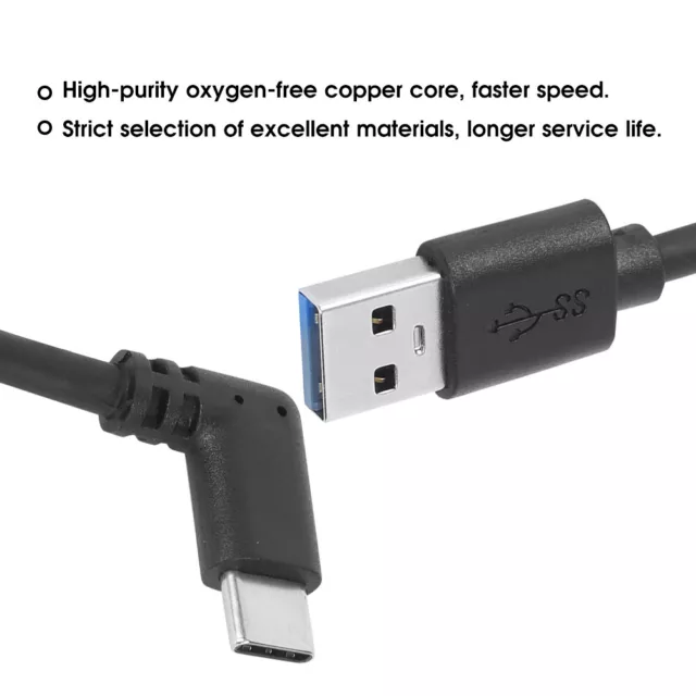 3meters USB Camera Connection Computer Data Cable TypeC Bend For A7RIV SG5