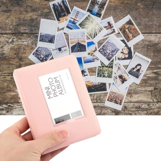 1X 64Pockets Mini Instant Polaroid Photo Album Picture Case for Film Instax Mini 2