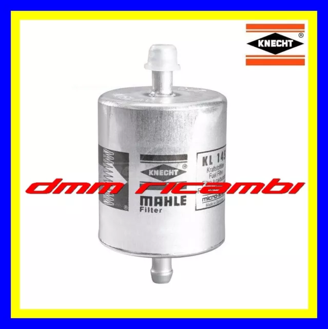 Filtro benzina moto originale MAHLE KL145 DUCATI modelli ad iniezione carburante