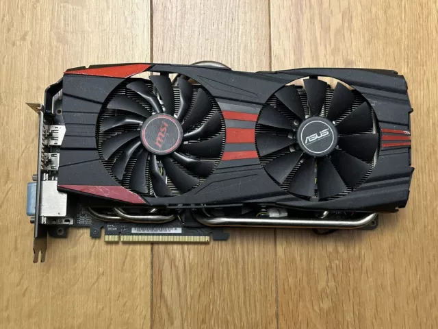 @FAULTY/NO RETURNS@ Asus AMD Radeon R9 280x GPU 3GB Graphics Card