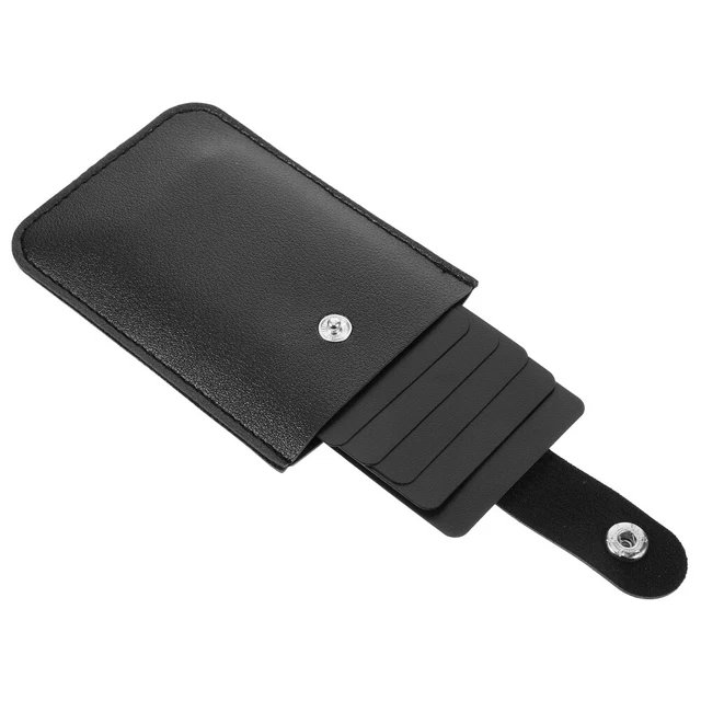 Myledershop Porte-Cartes Cuir De Buffle MJ-Design Germany Avec Protection RFID - Noir