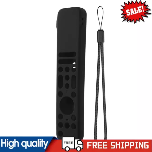Dustproof Waterproof TV Remote Control Cover for RMF-TX800 TX900 (Black)