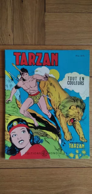 TARZAN n°16 ,  Maman, j'ai rétréci Tarzan , éditions mondiales (del duca) , 1965