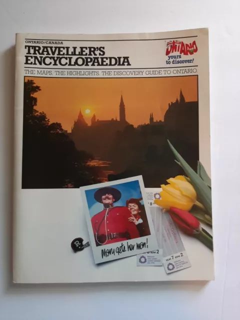 VINTAGE CANADIAN TRAVEL BROCHURES & MAP LOT Montreal Ontario Quebec 3