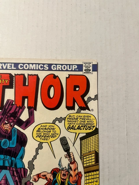 The Mighty Thor #226 Nm- 9.2 2Nd Appearance Of Firelord Origin Of Galactus 1974 2