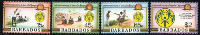 OLI1 Barbados N° 681/84 Sport MNH