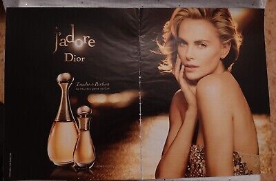 Dior J'adore de 2010 Dior Publicité papier Parfum Perfume Ad  C 