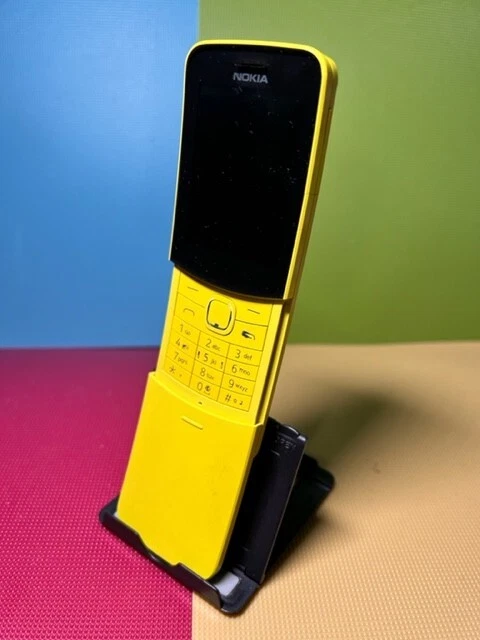 Nokia 8110 4G Banana Jaune - Téléphone Slide Débloqué Dual Sim 4GB - Reconditionné