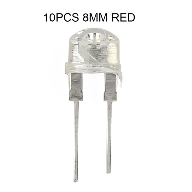 Othmro 1000 LED Bianchi 5mm – Luminosi Per Progetti Fai Da Te, Luci Natalizie, Esperimenti Scientifici E Decorazioni