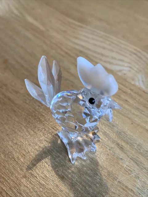 Swarovski Crystal MINI COCKEREL ROOSTER 014497 Mint Rare