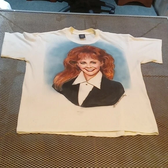 Vintage 90s Reba Mcentire country singer tee made in usa xlarge