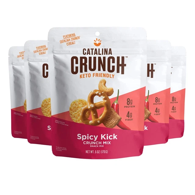 Catalina Crunch Mix Spicy Kick Keto Snack | Friendly, Low Carb,...