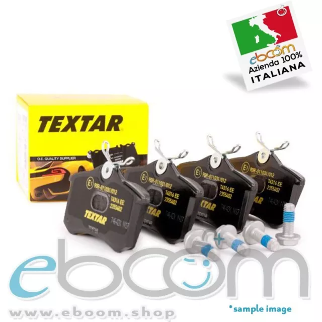 TEXTAR 2355402 Pastiglia Freno Auto VW Golf Passat Polo Audi A1 A3 A4 A6 Peugeot