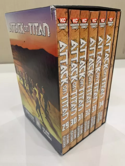 Attack on Titan Season 1 Part 2 Manga Box Set (Attack on Titan
