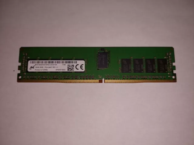 Mémoire Serveur Micro MTA18ASF2G72PDZ-2G3D DDR4 ECC 16GB 2933 Mhz DELL HPE
