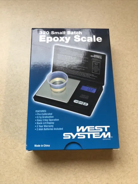 320 Small Batch Epoxy Scale West System NEW Food Scale Gram Scale Digital Weigh