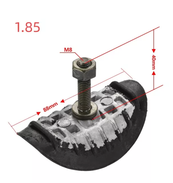 Modifikation Zubehör Reifenhalter Reifenspanner Profi 1,85" für Motocross Enduro